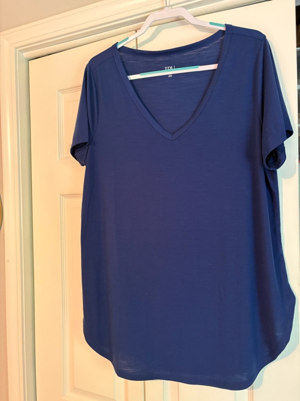 torrid Deep Navy V-Neck Short Sleeve Tee